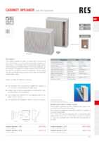 Datasheet for RCS Audio-Systems BCH-406, EAN: 4250458207100