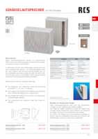 Datenblatt zu RCS Audio-Systems BCH-406, EAN: 4250458207100