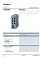 Datasheet for Siemens 6GK52080BA002AB2, EAN: 4047622178324