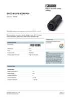 Datasheet for Phoenix Contact 1500787, EAN: 4017918610524
