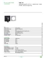 Datenblatt zu Schneider Electric KBC1H, EAN: 3389110980493