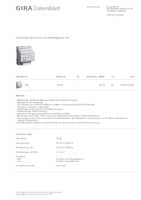 Datenblatt zu Gira 216000, EAN: 4010337101352