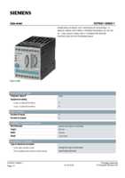 Datasheet for Siemens 3UF50213AB001, EAN: 4011209254633