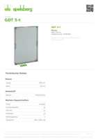 Datasheet for Spelsberg 07001501, EAN: 4013902361830