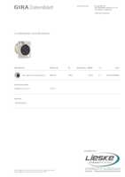 Datenblatt zu Gira 003600, EAN: 4010337036005