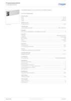 Datasheet for Hager LF4009107035, EAN: 4012740136563