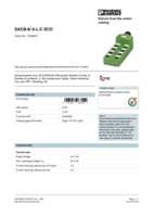 Datenblatt zu Phoenix Contact 1516823, EAN: 4017918967550