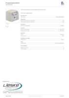 Datasheet for Berker 12033532, EAN: 4011334404606