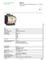 Datasheet for Schneider Electric LRD04, EAN: 3389110346749