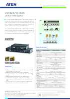 Datasheet for Aten VS182A-AT-G, EAN: 4710423779921