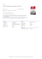 Datasheet for Canon 8190A002, EAN: 4960999174952