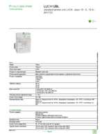 Datenblatt zu Schneider Electric LUCA12BL, EAN: 3389110363845