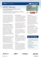 Datasheet for Allied Telesis AT-X930-52GPX, EAN: 0767035199481