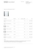 Datenblatt zu Gira 213126, EAN: 4010337081074