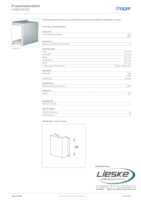 Datasheet for Hager L6968VERZ, EAN: 4012740150163