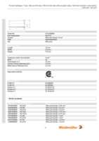 Datasheet for Weidmüller 0191900000, EAN: 4008190026851