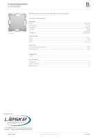 Datasheet for Berker 6710098989, EAN: 4011334285007
