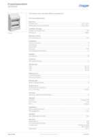 Datasheet for Hager VE218DN, EAN: 3250616459700