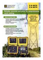 Datasheet for Chauvin Arnoux P01126510