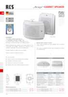Datasheet for RCS Audio-Systems BC-006, EAN: 4250458234700