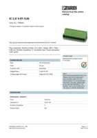 Datasheet for Phoenix Contact 1786200, EAN: 4017918042356