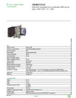 Datenblatt zu Schneider Electric XB4BW36G5, EAN: 3389110119763