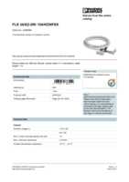 Datasheet for Phoenix Contact 2299398, EAN: 4017918886110