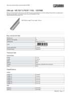 Datenblatt zu Phoenix Contact 1207666, EAN: 4017918932626