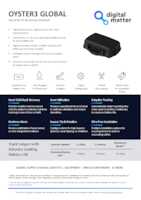 Datasheet for DIGITAL MATTER OYSTER3-4G