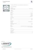 Datasheet for Berker 146309, EAN: 4011334169017