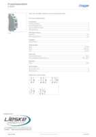Datasheet for Hager SVN411, EAN: 3250615721921