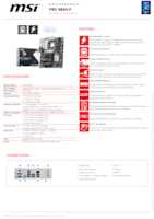 Datasheet for MSI 7E41-002R, EAN: 4711377289757