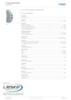 Datasheet for Hager SVN126, EAN: 3250615721709