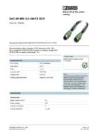 Datasheet for Phoenix Contact 1518449, EAN: 4017918968564
