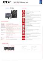 Datasheet for MSI 7E32-001R, EAN: 4711377259712