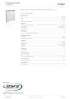 Datasheet for Hager FWB63D1, EAN: 3250612736348