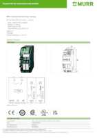 Datasheet for Murrelektronik 9000-41042-0100600, EAN: 4048879000031