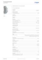 Datasheet for Hager ESC225S, EAN: 3250612400034