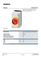 Datasheet for Siemens 3RV19231GA00, EAN: 4011209517851