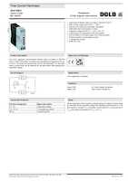 Datasheet for Dold 0052780, EAN: 4030641527808