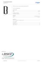 Datenblatt zu Hager B601003, EAN: 4012740106900