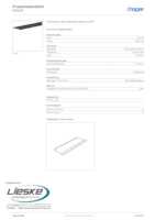 Datasheet for Hager M1629, EAN: 4012740107792