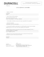 Datasheet for Duracell 057043, EAN: 5000394057043