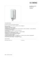 Datasheet for Siedle 200040023-00, EAN: 4015739400232