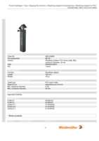 Datenblatt zu Weidmüller 9001540000, EAN: 4008190138271