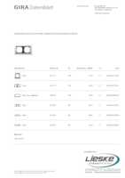 Datenblatt zu Gira 021207, EAN: 4010337212072