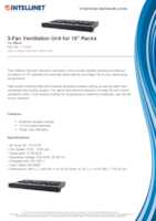 Datasheet for Intellinet 712668, EAN: 0766623712668