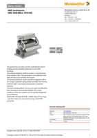 Datasheet for Weidmüller 1652980000, EAN: 4008190403058