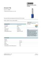 Datenblatt zu Phoenix Contact 3203066, EAN: 4046356013017