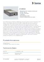 Datenblatt zu Barox VI-00024, EAN: 0841144102195